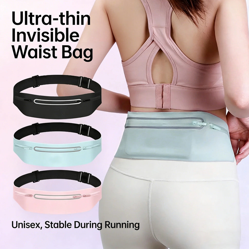 Running Belt Waist Bag Sports Fanny Pack Women Men Waterproof Gym Mobile Phone Pouch Bags Jogging Run Cycling Bag
